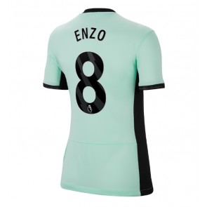 Chelsea Enzo Fernandez #8 Tredje trøje Dame 2023-24 Kort ærmer
